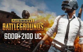PUBG Mobile 6000 + 2100 UC