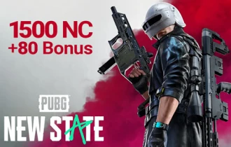 PUBG New State 1500 NC+80 Bonus