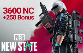 PUBG New State 3600 NC+250 Bonus